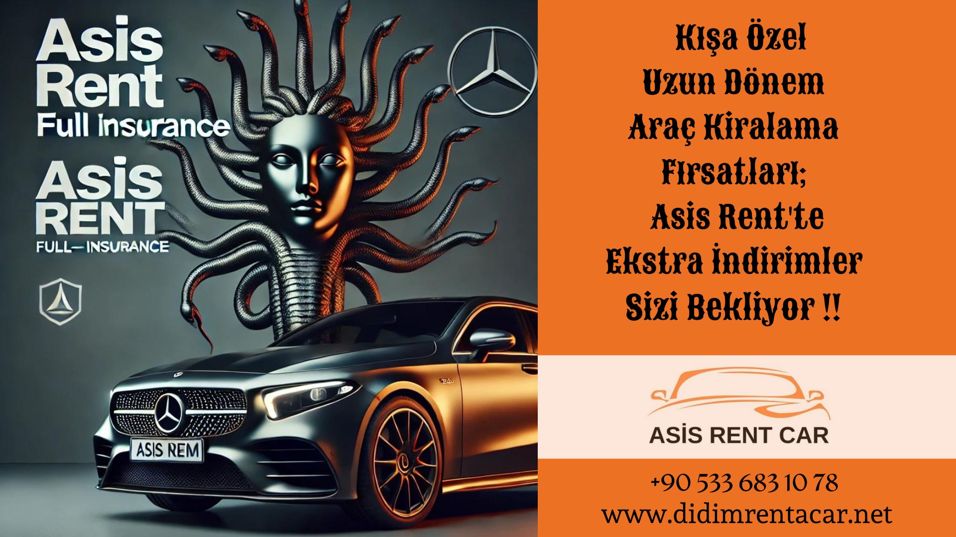 Kışa Özel Uzun Dönem Araç Kiralama Fırsatları; Asis Rent’te Ekstra İndirimler Sizi Bekliyor