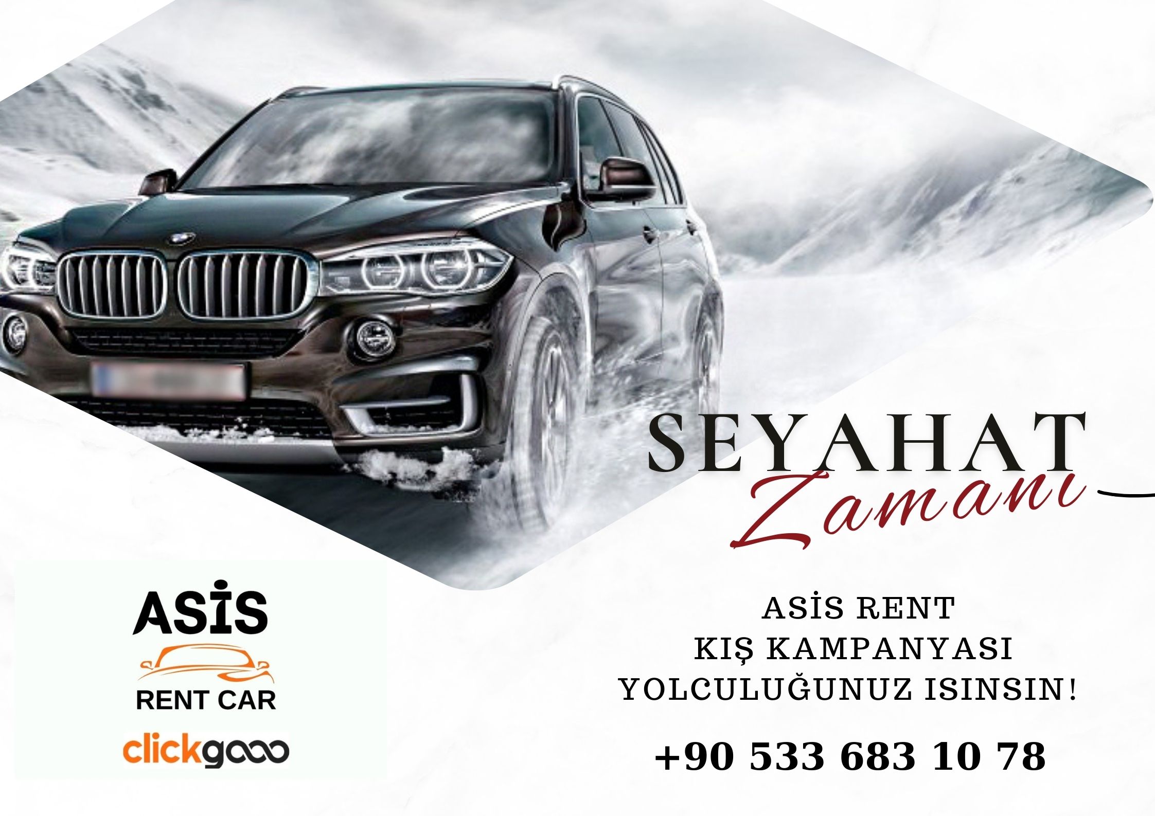 Asis Rent Kış Kampanyası, Yolculuğunuz Isınsın !