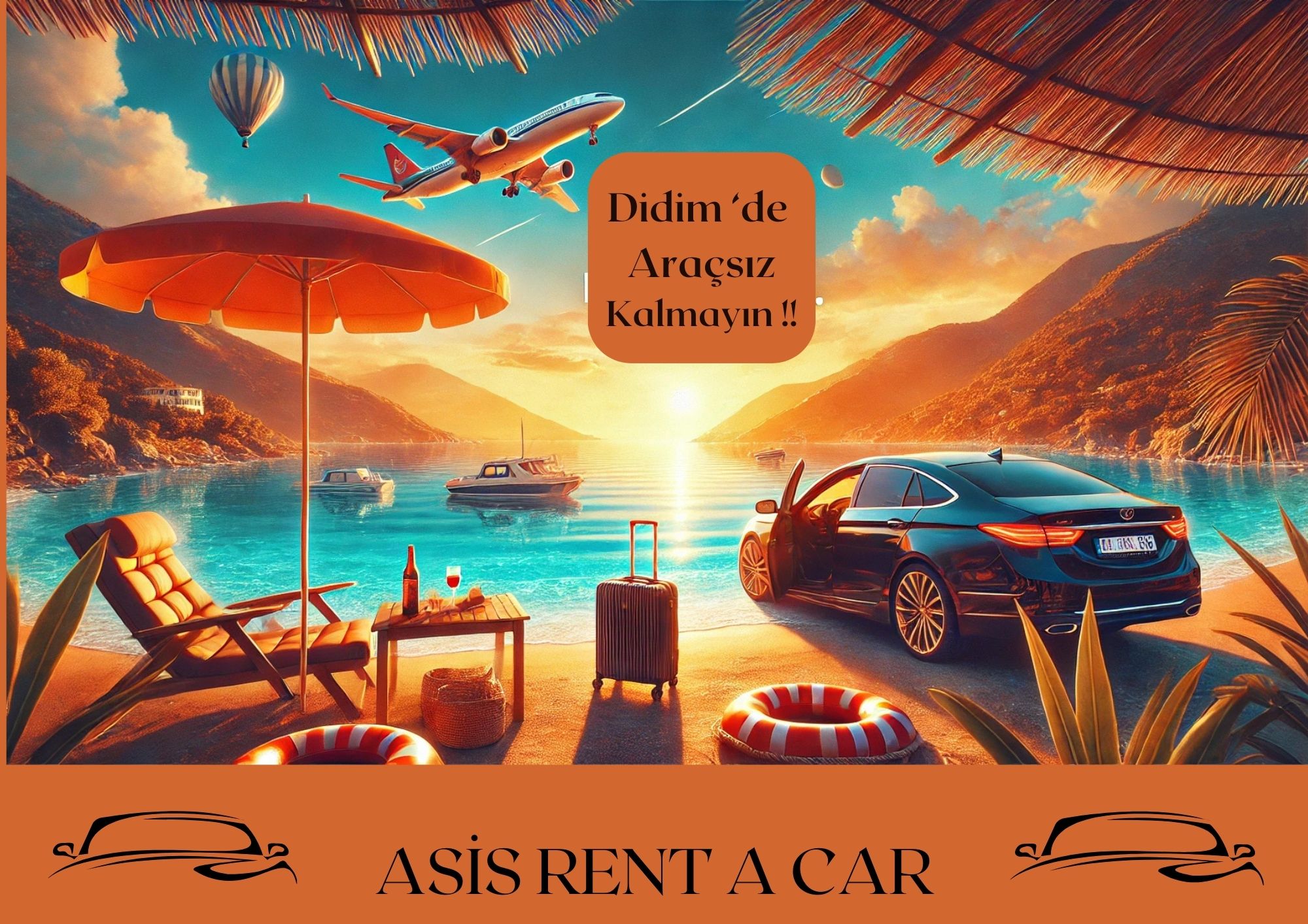 Didim’de Tatilinizde Araçsız Kalmayın!